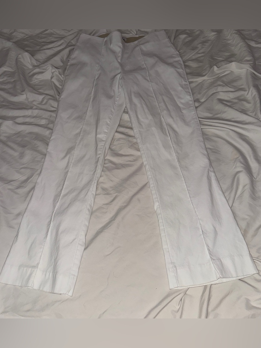 Classic Women's White Dress Pants